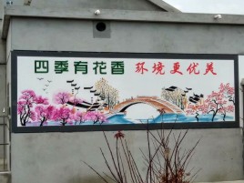 眉山墙绘的特点和形势