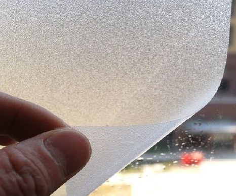 眉山玻璃门外面粘广告用什么材料好？