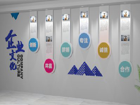 眉山企业文化墙需要传递什么办公文化？